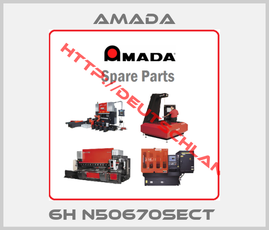 AMADA-6H N50670SECT 