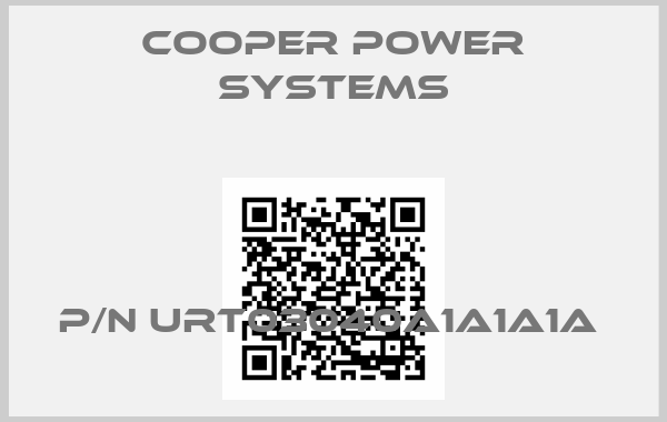 Cooper power systems-P/N URT03040A1A1A1A 