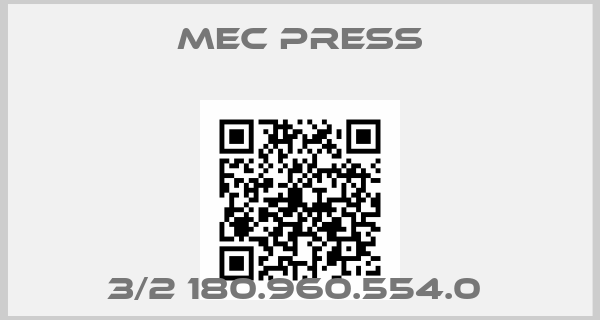 MEC PRESS-3/2 180.960.554.0 