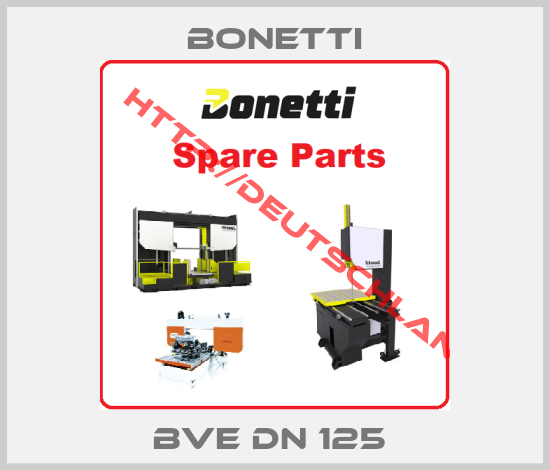 Bonetti-BVe DN 125 