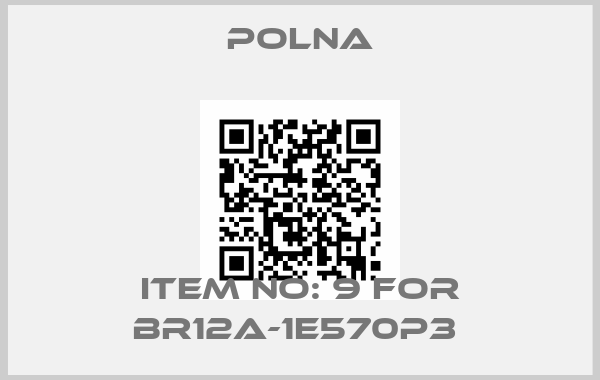 Polna-ITEM NO: 9 FOR BR12A-1E570P3 