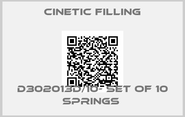 Cinetic Filling-D302013D/10- Set of 10 springs 