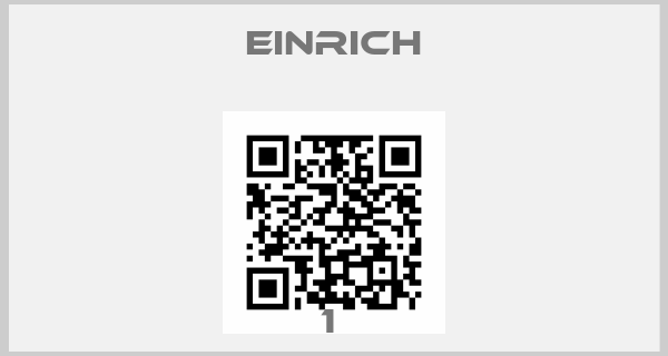 Einrich-1 