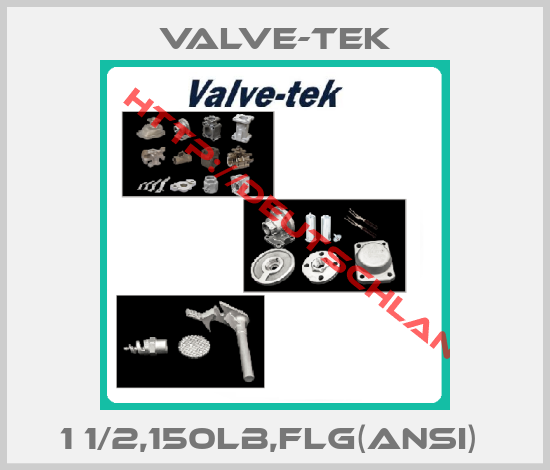 Valve-tek-1 1/2,150LB,FLG(ANSI) 