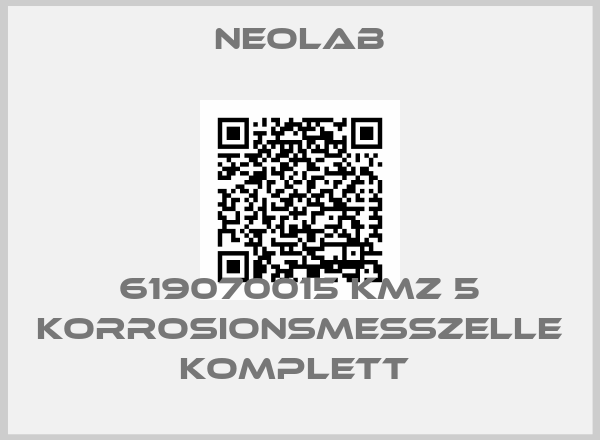 Neolab-619070015 KMZ 5 KORROSIONSMESSZELLE KOMPLETT 