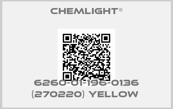 ChemLight®-6260-01-196-0136 (270220) YELLOW 