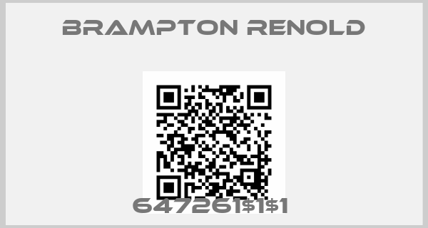 Brampton Renold-647261$1$1 