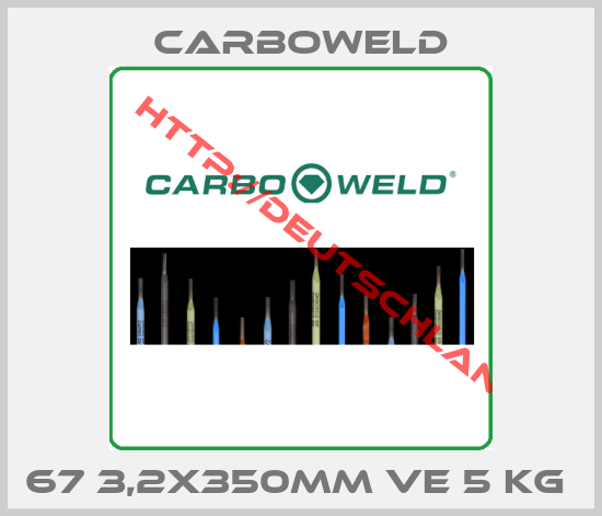 CARBOWELD-67 3,2X350MM VE 5 KG 