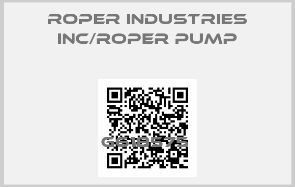 ROPER INDUSTRIES INC/ROPER PUMP-G618575 