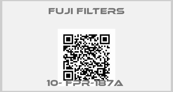 Fuji Filters-10- FPR-187A 