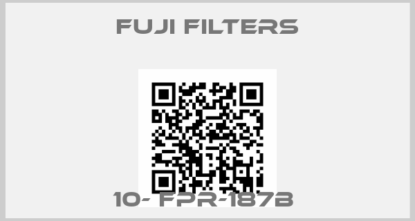Fuji Filters-10- FPR-187B 