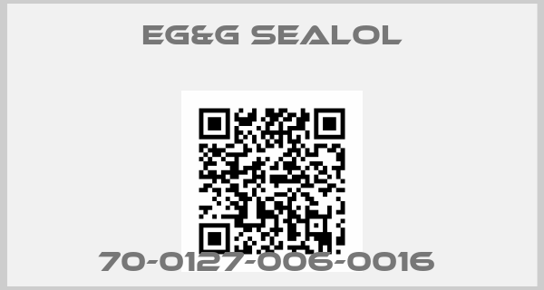 Eg&g Sealol-70-0127-006-0016 