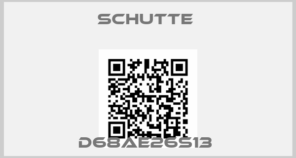 Schutte -D68AE26S13 