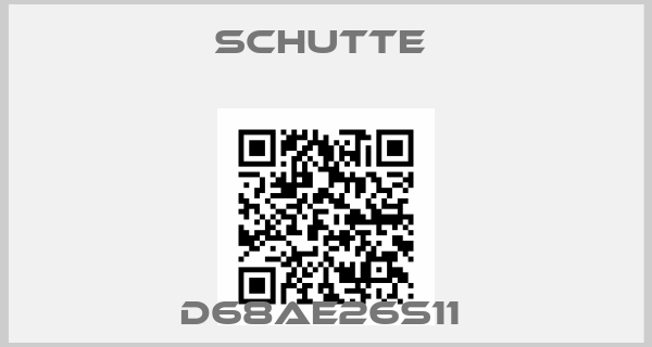 Schutte -D68AE26S11 