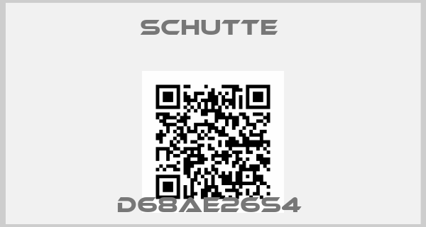 Schutte -D68AE26S4 