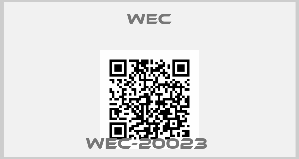 Wec-WEC-20023 
