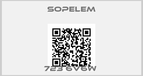 Sopelem-723 6V6W 