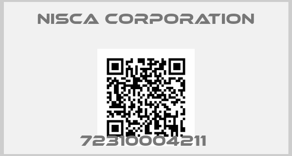 Nisca Corporation-72310004211 