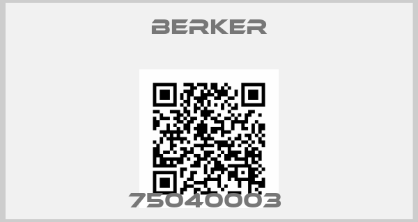 Berker-75040003 