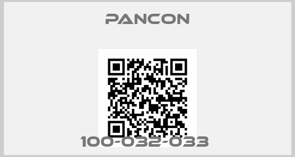 Pancon-100-032-033 