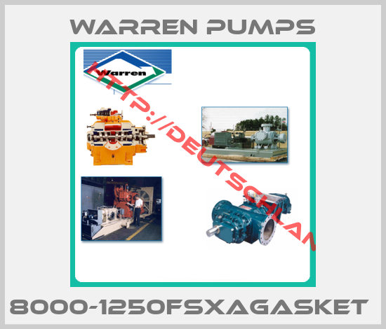 Warren Pumps-8000-1250FSXAGASKET 