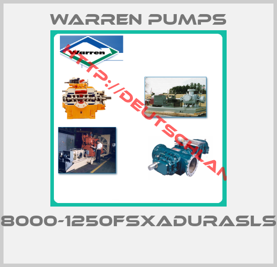 Warren Pumps-8000-1250FSXADURASLS 