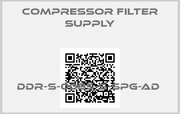 Compressor Filter Supply-DDR-S-0085-S-SPG-AD 