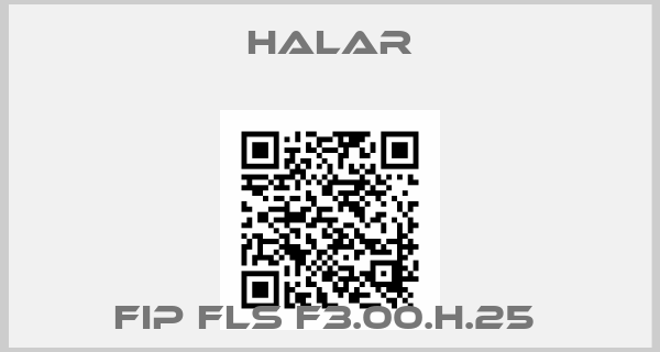 Halar-FIP FLS F3.00.H.25 