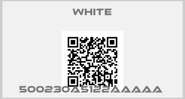 White-500230A5122AAAAA 