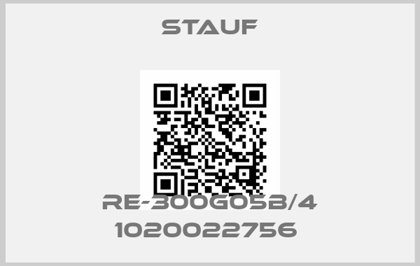 STAUF-RE-300G05B/4 1020022756 