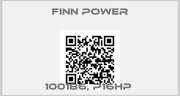 Finn Power-100186, P16HP 