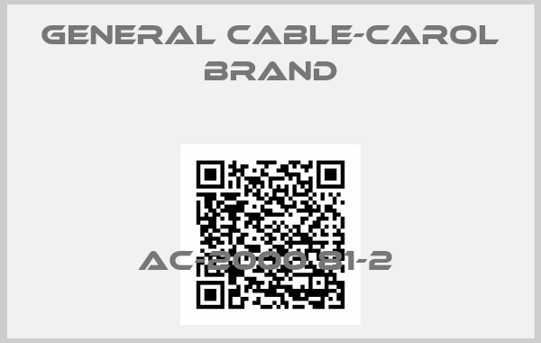 General Cable-Carol Brand-AC-2000 81-2 