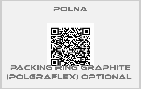 Polna-packing ring graphite (Polgraflex) Optional 