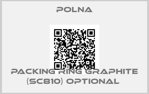 Polna-packing ring graphite (SC810) Optional 