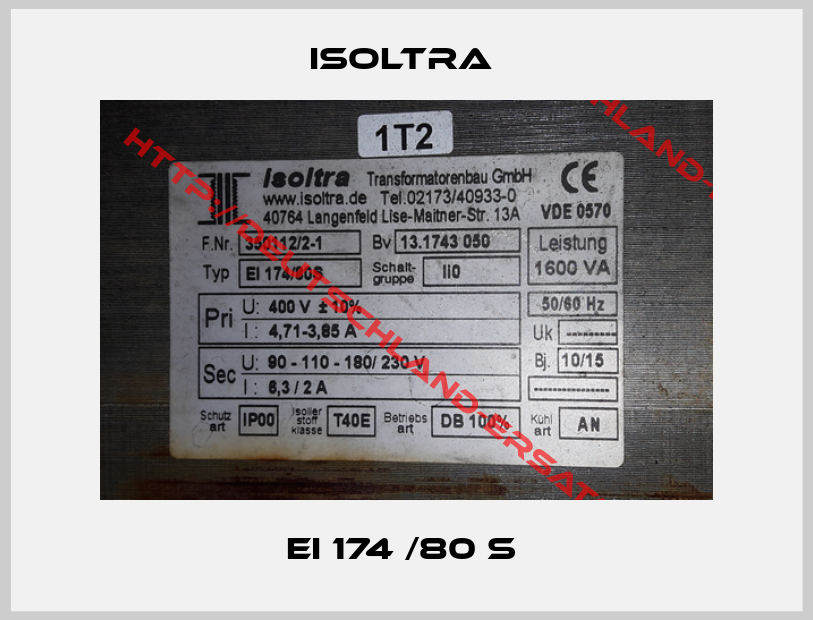 Isoltra -EI 174 /80 S 