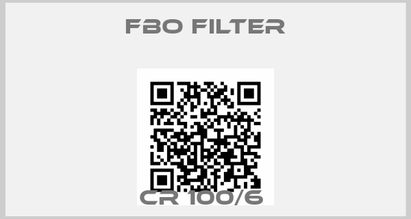FBO Filter-CR 100/6 