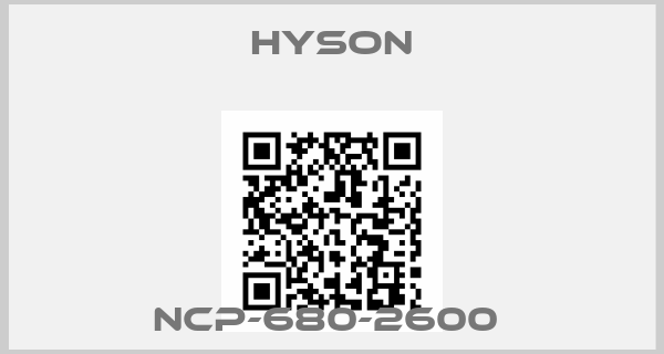 Hyson-NCP-680-2600 