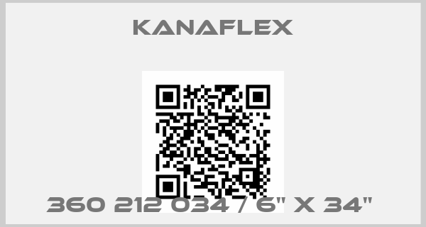 KANAFLEX-360 212 034 / 6" X 34" 
