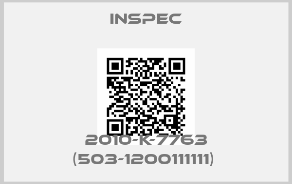 inspec-2010-K-7763 (503-1200111111) 