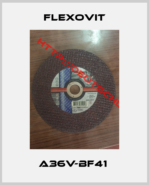 Flexovit-A36V-BF41 