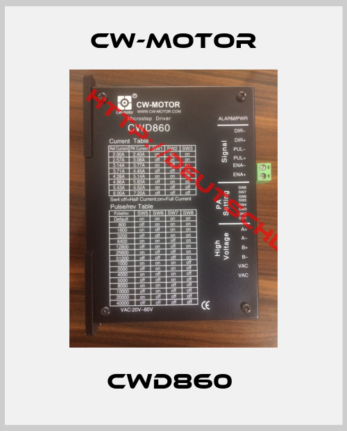 CW-MOTOR-CWD860 