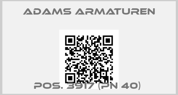 Adams Armaturen-pos. 3917 (PN 40) 