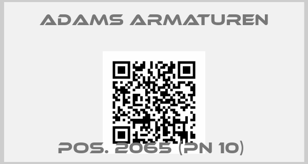Adams Armaturen-pos. 2065 (PN 10) 