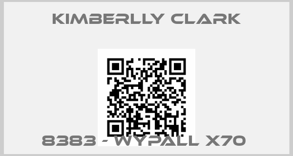 KIMBERLLY CLARK-8383 - WYPALL X70 