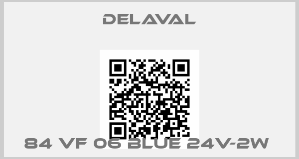 Delaval-84 VF 06 BLUE 24V-2W 
