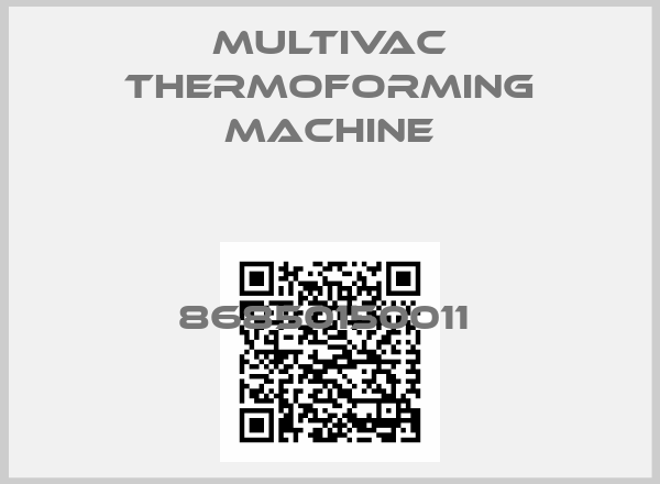Multivac Thermoforming machine-86850150011 