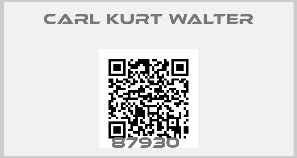 CARL KURT WALTER-87930 