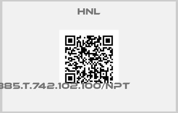 HNL-885.T.742.102.100/NPT                 