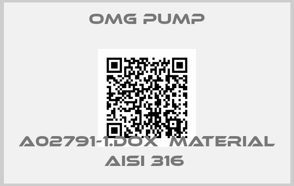 Omg Pump-A02791-1.DOX  MATERIAL AISI 316 