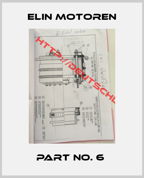 Elin Motoren-Part No. 6 